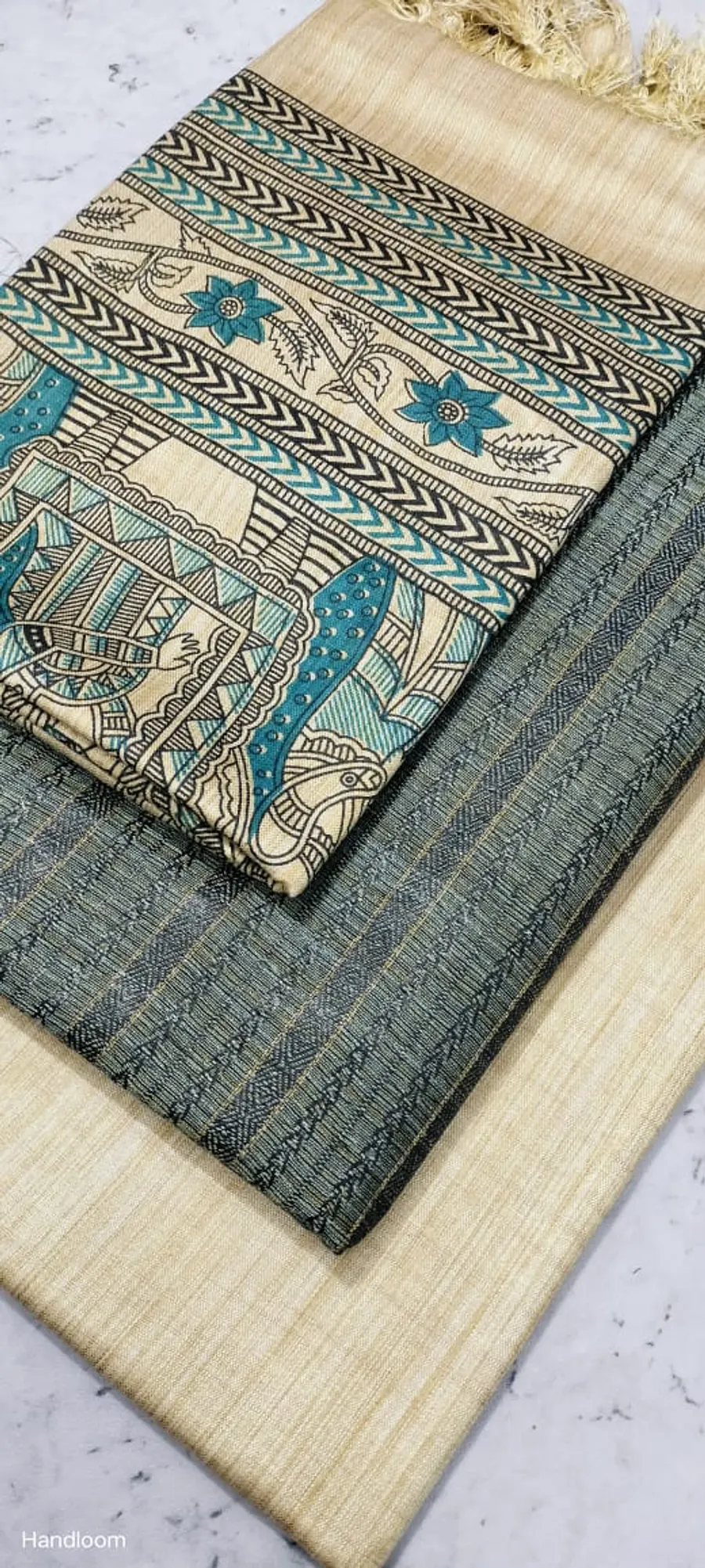 Khadi Cotton Dupion Weaving Dress Materials